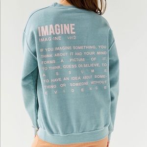 Urban Outfitters “Imagine” Crew-Neck Sweater